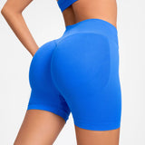 Women Low Ribbed Seamless Sport shorts