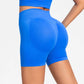 Women Low Ribbed Seamless Sport shorts
