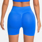Women Low Ribbed Seamless Sport shorts