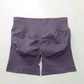 Women Low Ribbed Seamless Sport shorts
