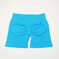 Women Low Ribbed Seamless Sport shorts