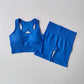 Women's Sports Top and Shorts Set