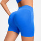 Women Low Ribbed Seamless Sport shorts