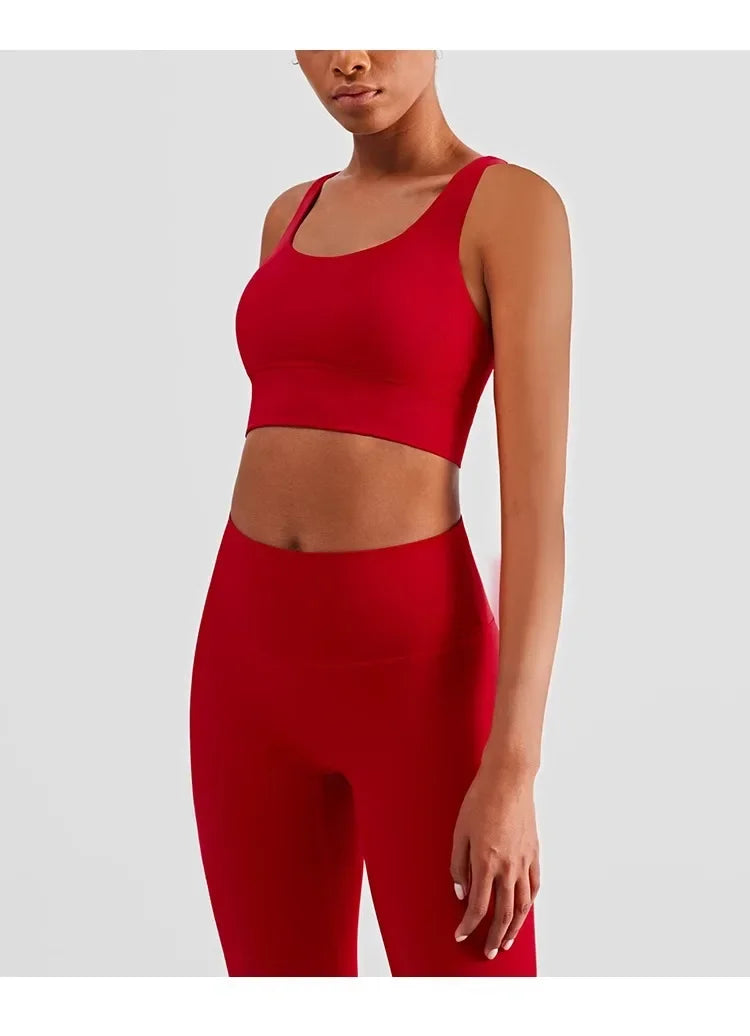 2 Piece Yoga Sports Bra & Leggings Set
