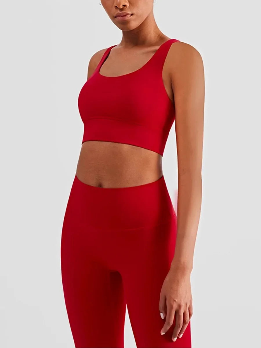 2 Piece Yoga Sports Bra & Leggings Set