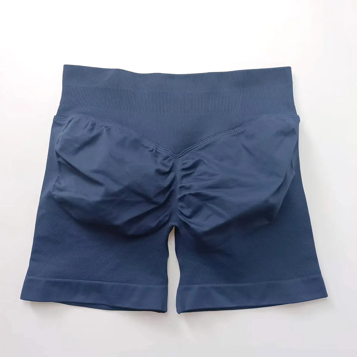 Women Low Ribbed Seamless Sport shorts